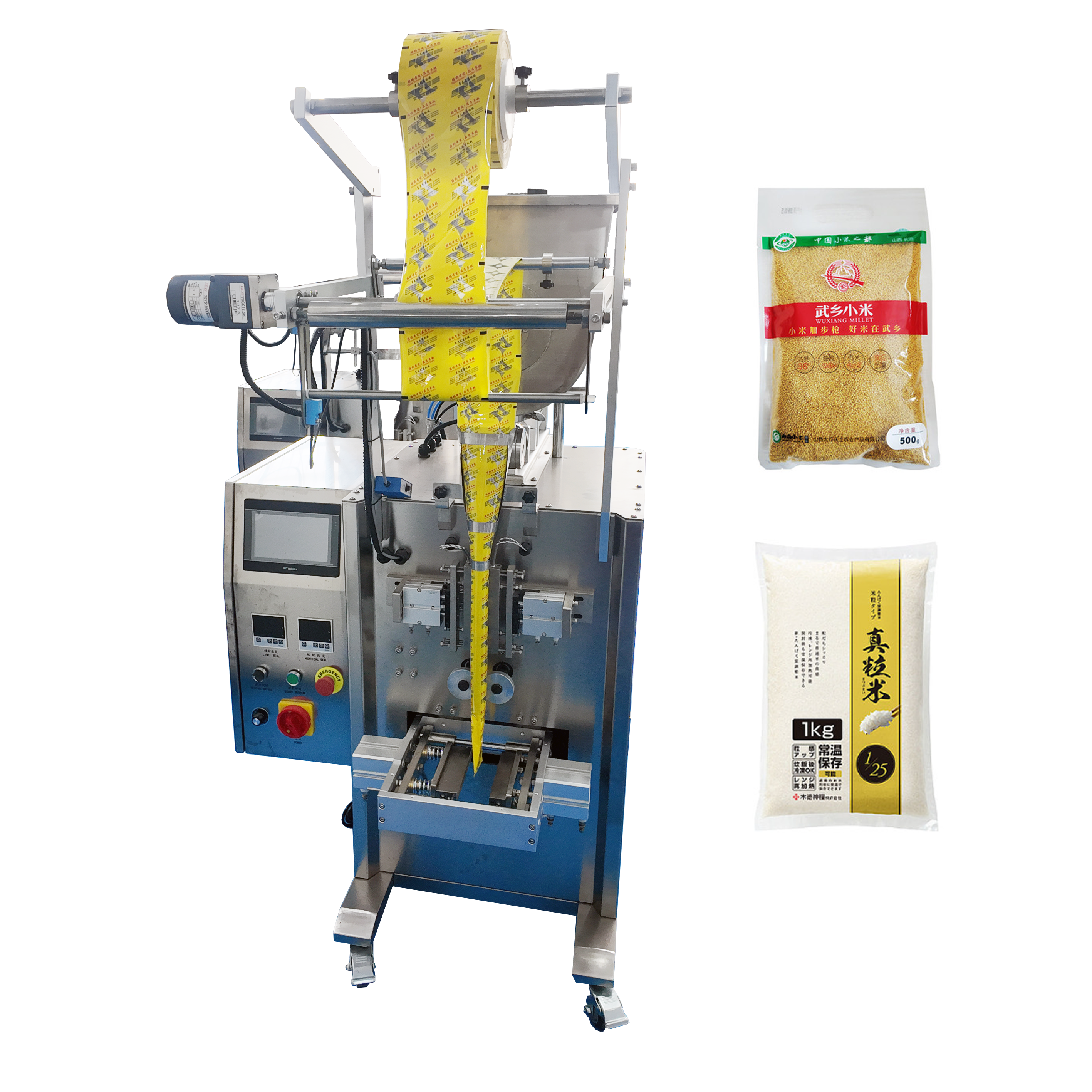 Vertical Sealing and Packaging Machine for Grains & Cereals