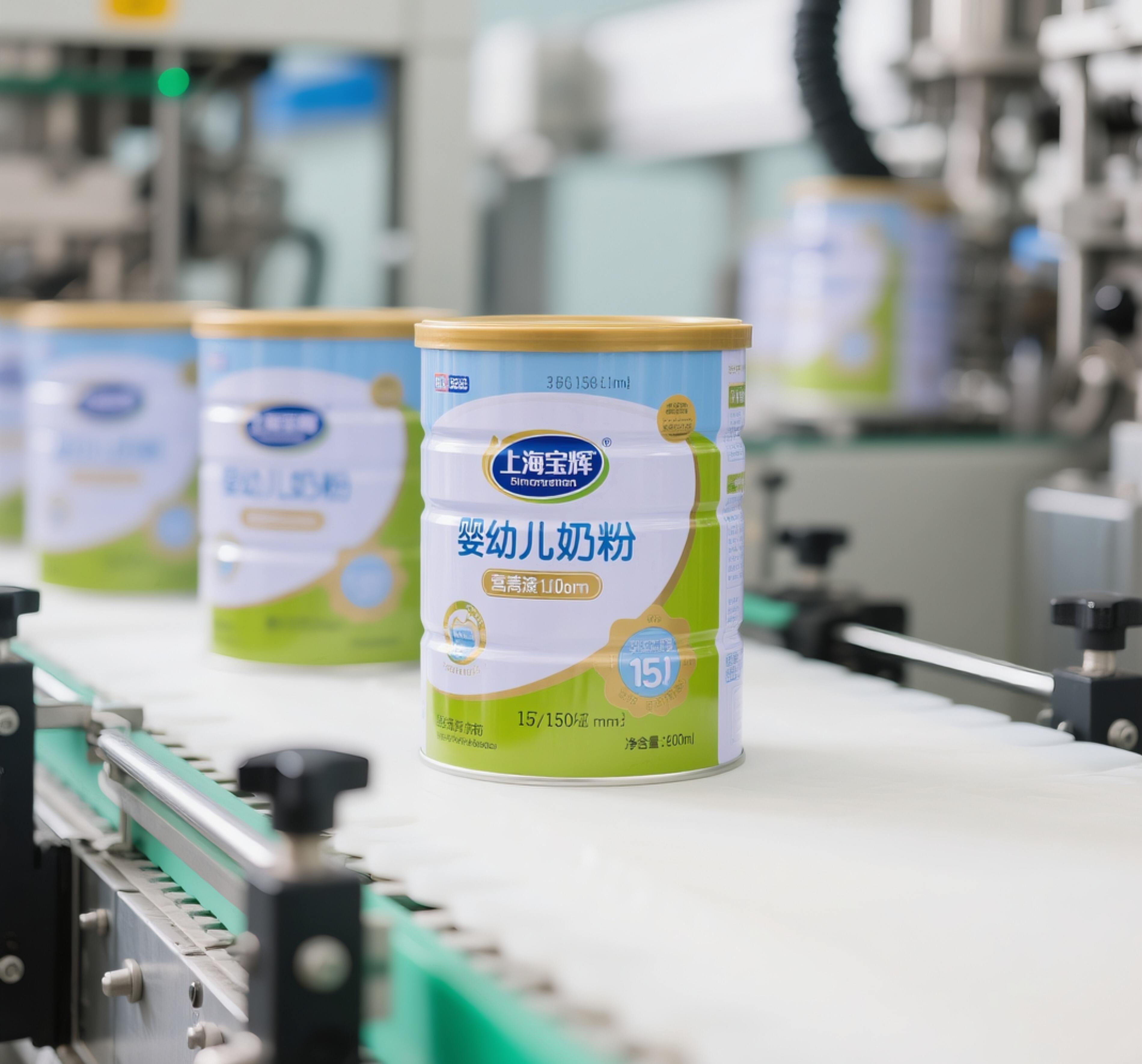 Infant Formula Can Labeling (Pharmaceuticals & Health Supplements)