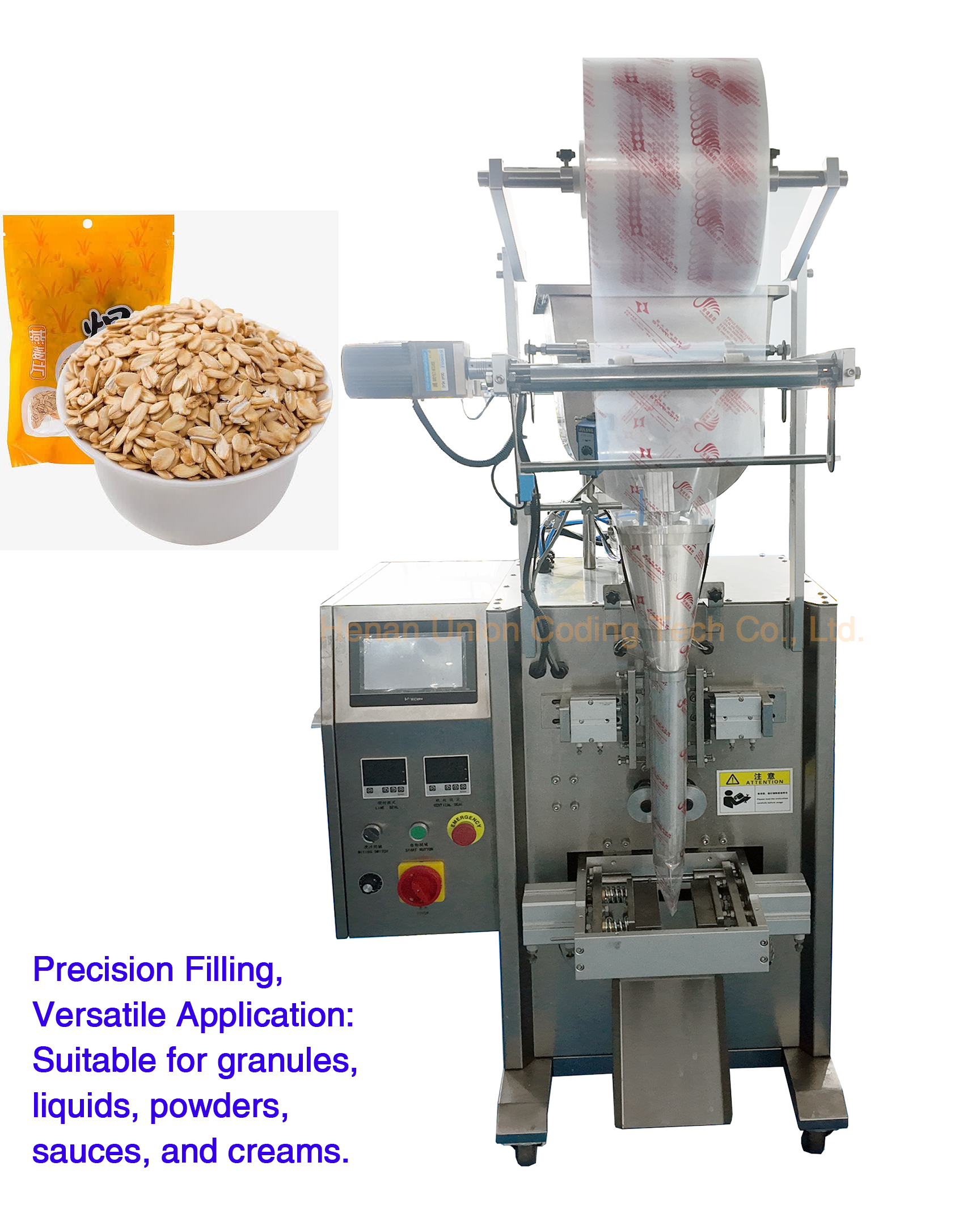 Automatic Beans Nuts Grain Wheat Rice Spice Vibratory Weighing Filler Machine