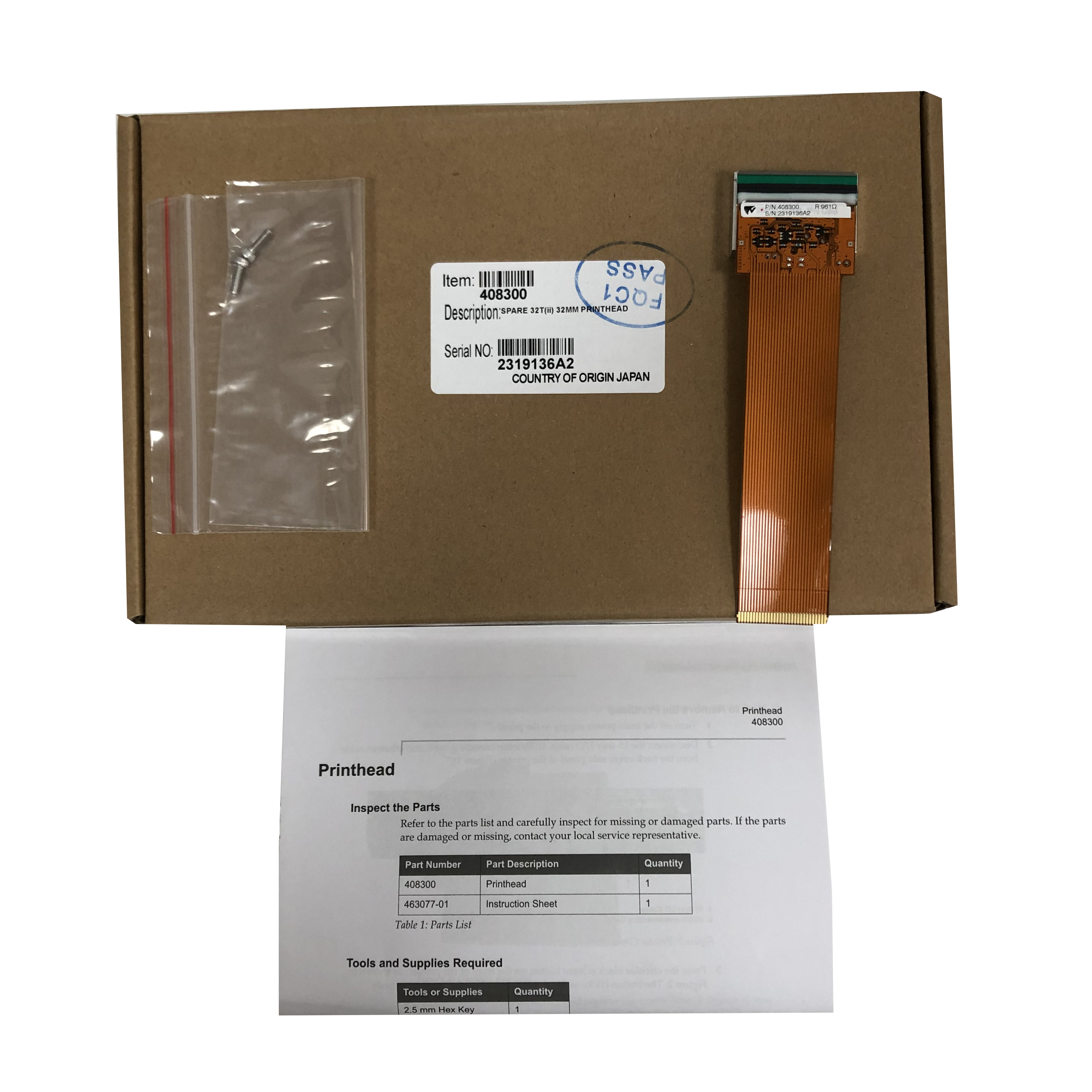 Genuine Thermal Printer Printhead Print Head for Thermal Printer 32mm