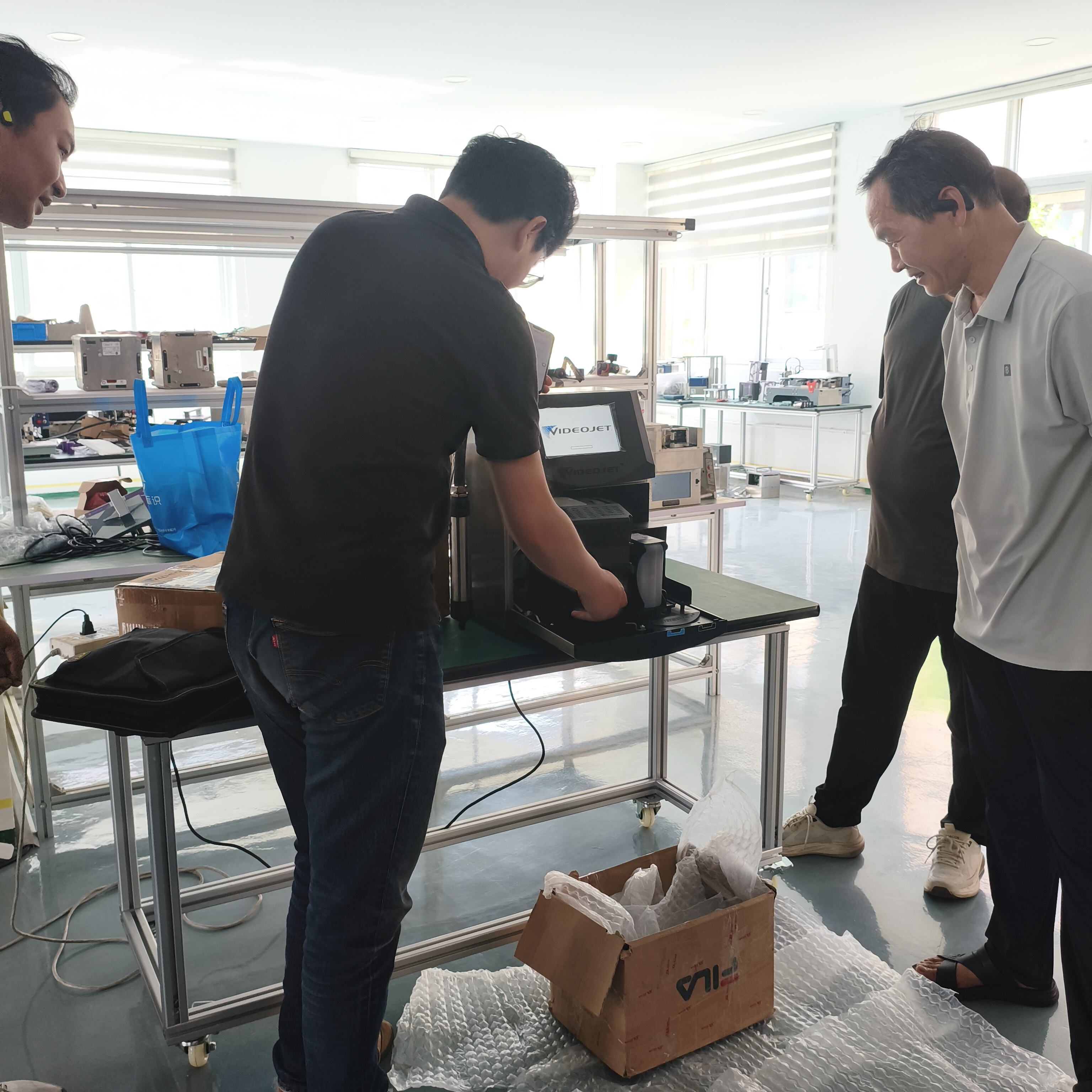 Strengthening Expertise: Videojet Engineers Conduct On-Site Technical Training for Our Team