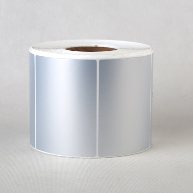 High Adhesion Matte Silver Adhesive Label Sheets - Waterproof & Tear-Resistant