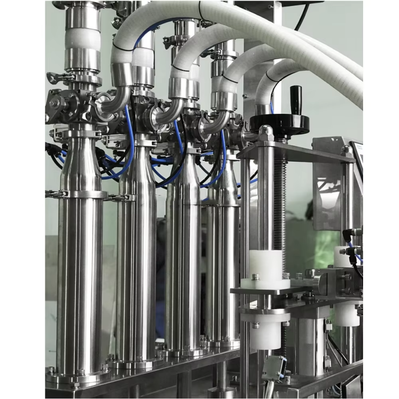 Remplisseuse à piston Advanced Model 4 têtes : Une technologie de pointe pour l'emballage moderne