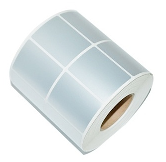 Value Pack Matte Silver Self-Adhesive Labels - Metallic Paper for Bulk Labeling Needs
