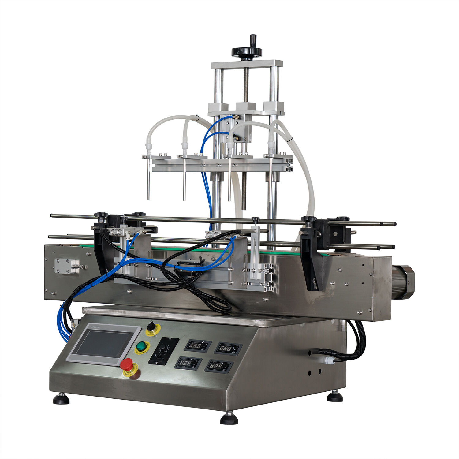 Desktop Four-Head Magnetic Pump Filling Machine