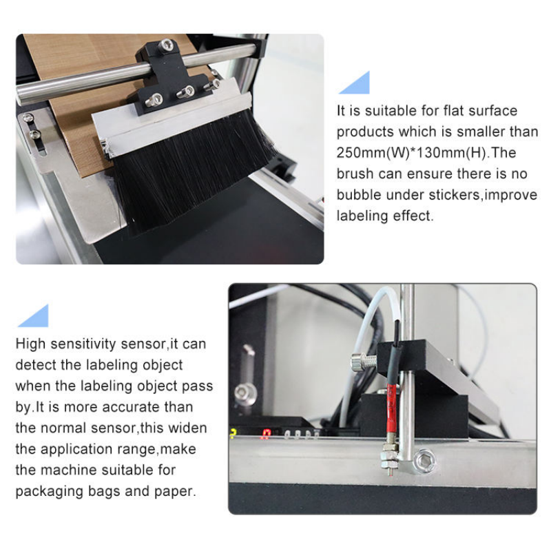 Applicateur automatique innovant d'étiquettes supérieures : technologie brevetée