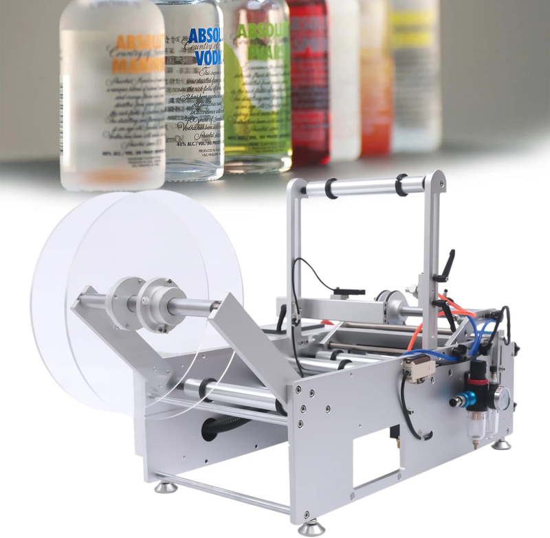 We Are a Leading Semiauto Cylindrical Bottle Labeler Manufacturer
