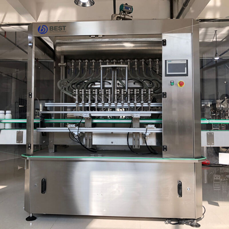 12-Head Gravity Liquid Filling Machine supplier
