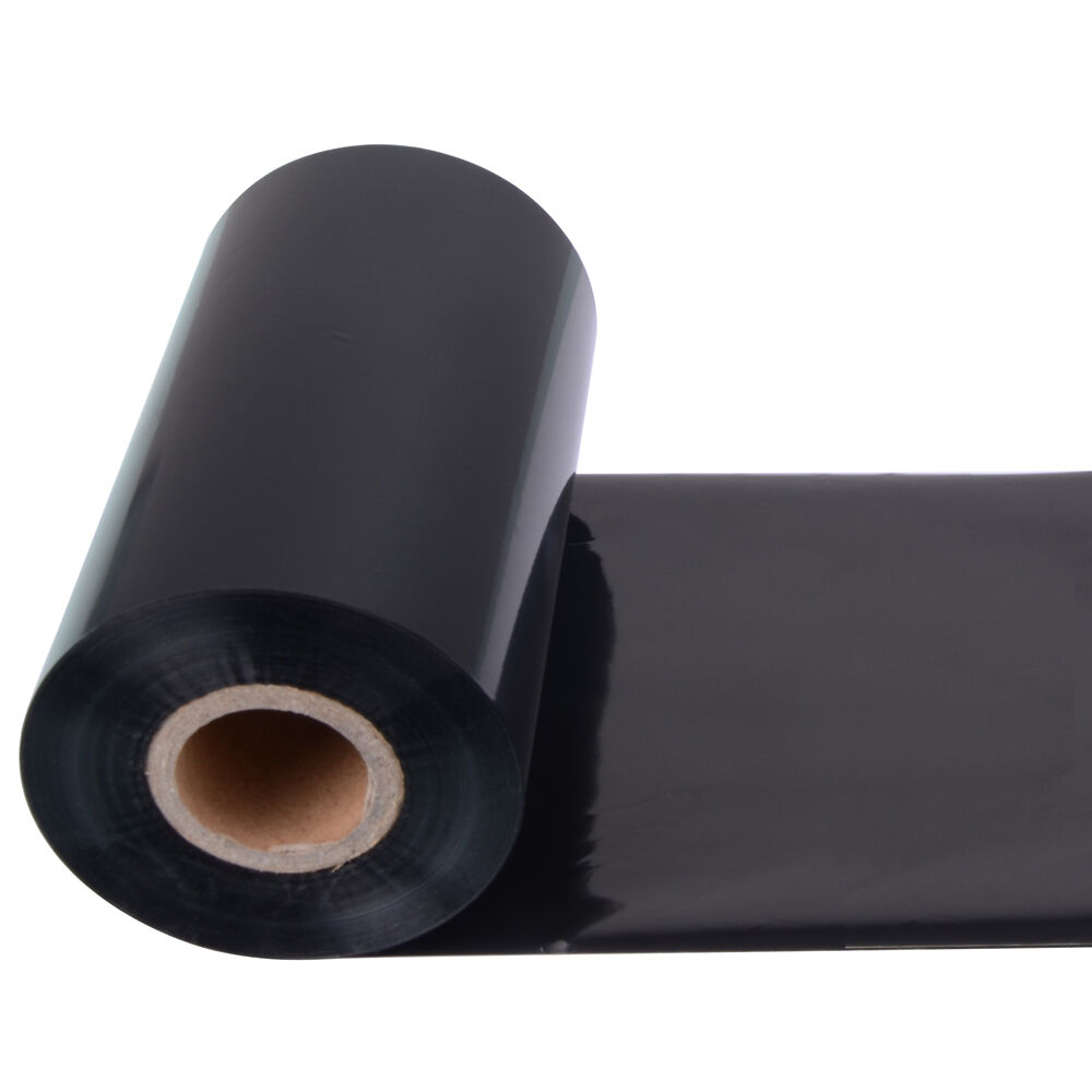 Premium Black Resin Thermal Transfer Ribbon Barcode TTR Compatible Zebra Printers Label Printers