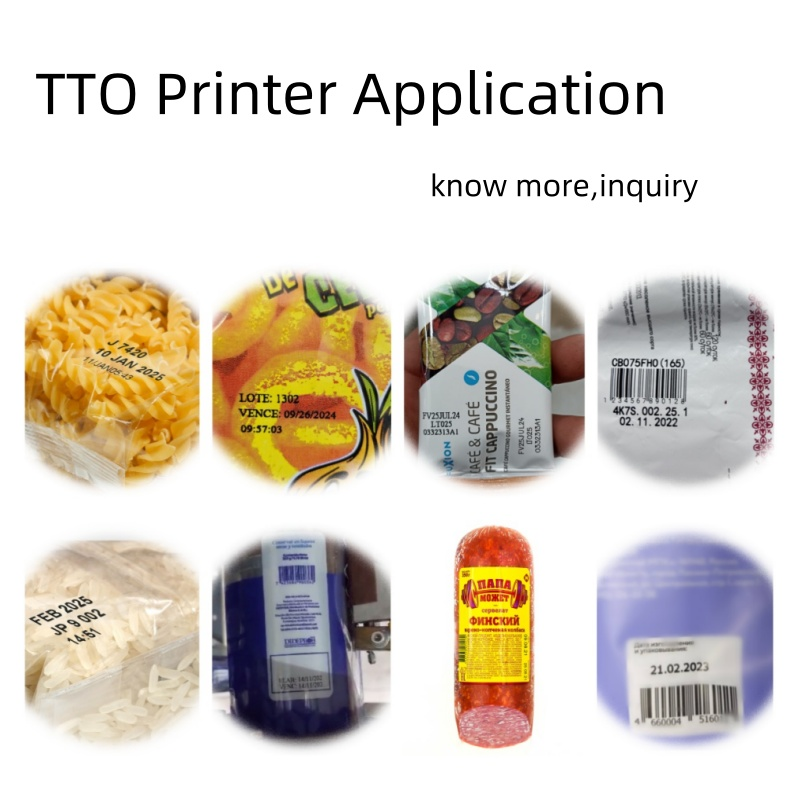 Expiry Date Printer Coding Machine with Tto Thermal Transfer Overprinter