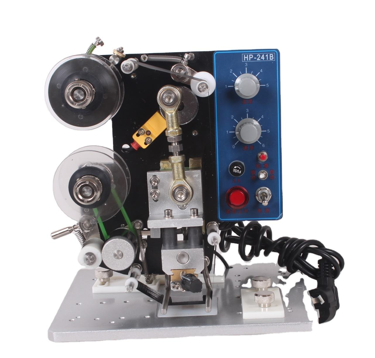 Hp-241 Coding Printer Pillow Ribbon Coding Machine for Packing Machine Date Batch Number Coding Machine