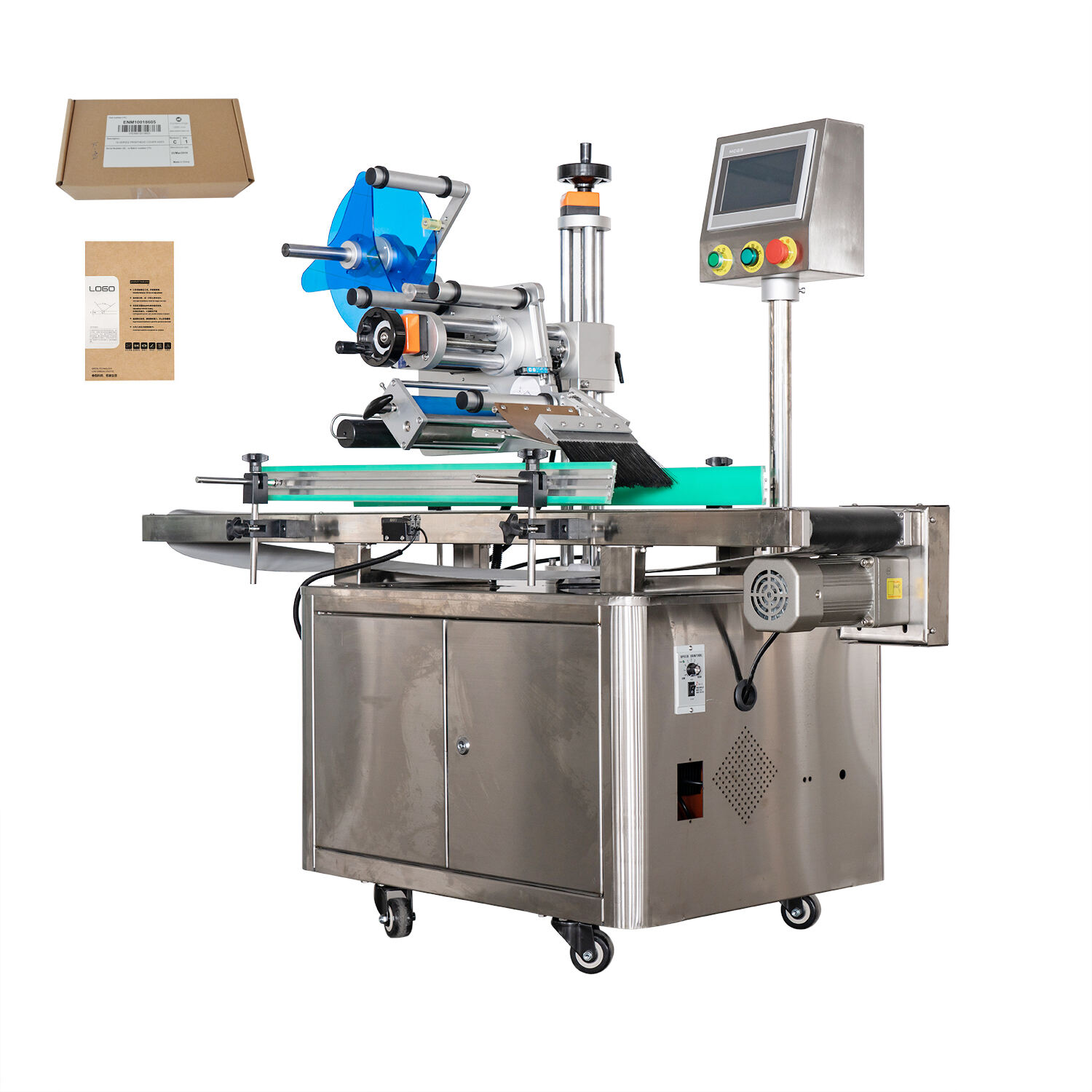 Automatic Flat Surface Labeling Machine for Boxes