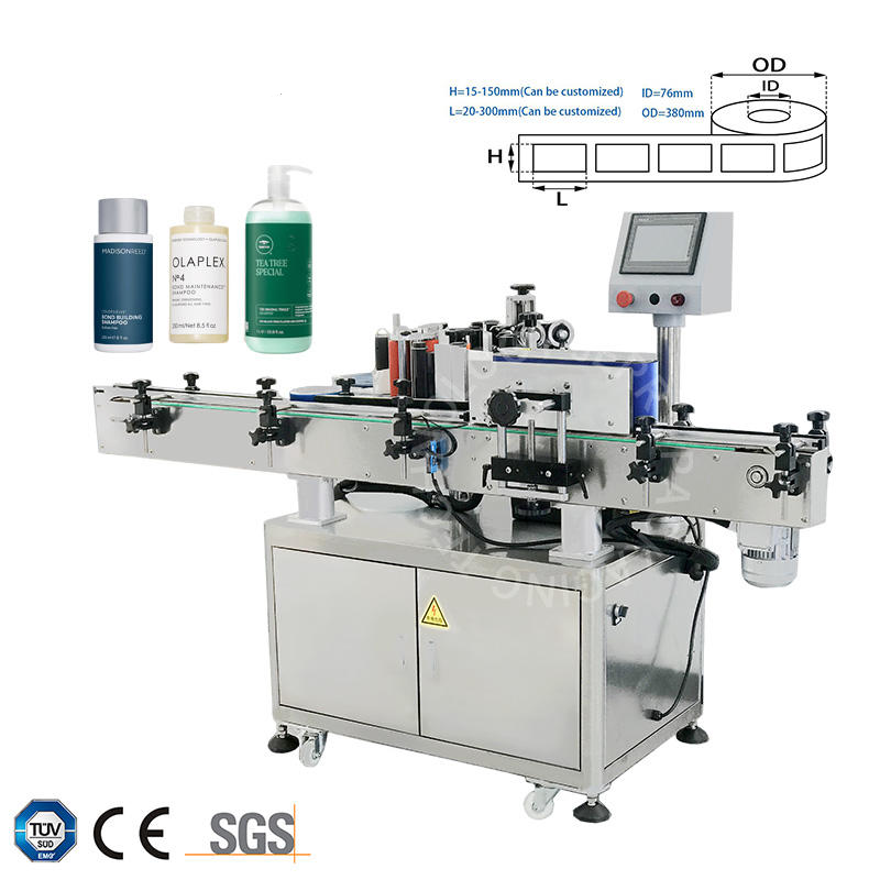 Beverage Benchtop Cylindrical Bottle Labeling System: Bottle-Perfect