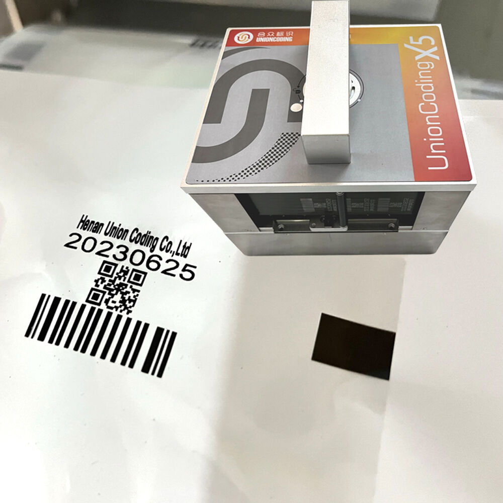 All-in-One Left & Right Hand UnionCoding X5 Thermal Transfer Printer 1.0GHz CPU Gigabit Ethernet WIFI USB Online Coding for Food Pharma Pouch Film