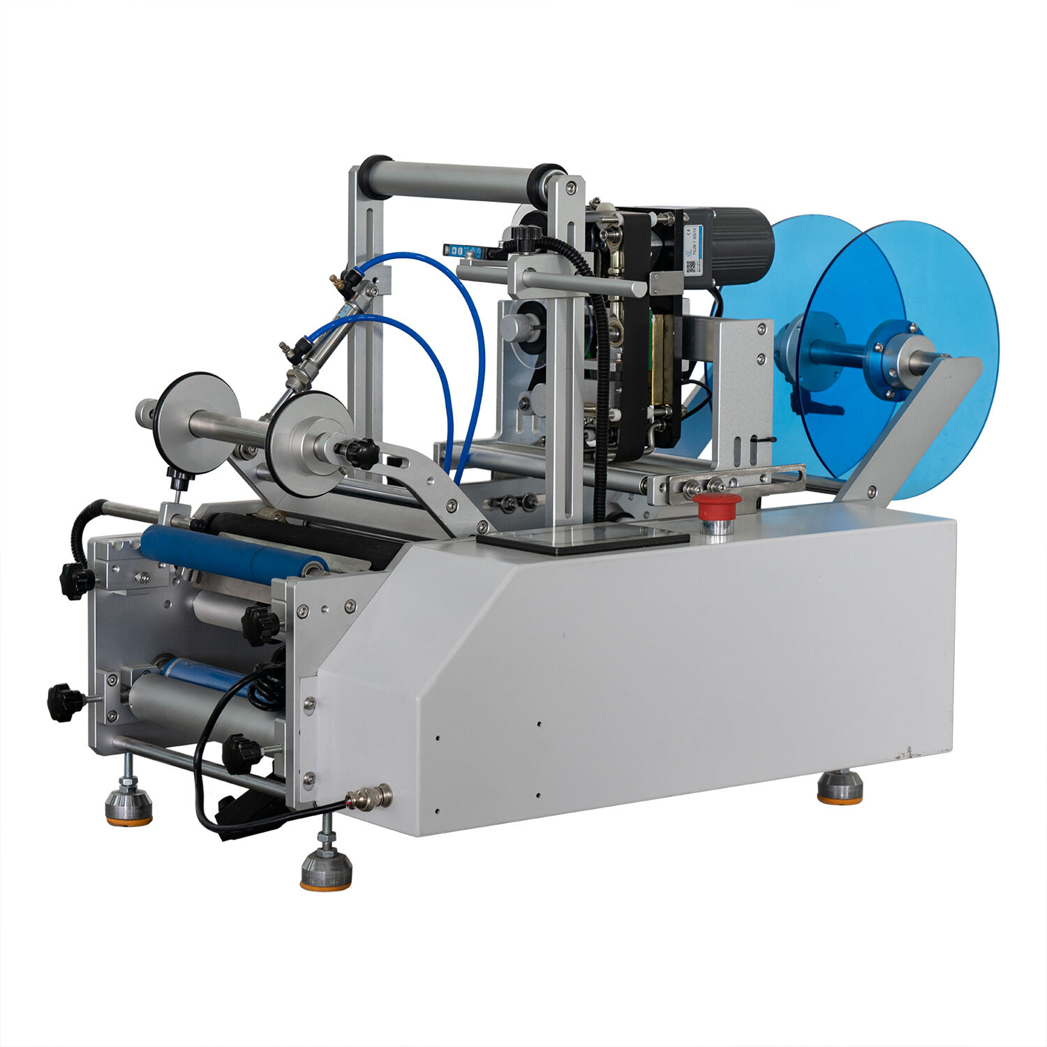 Semi-Automatic Round Bottle Labeling Machine