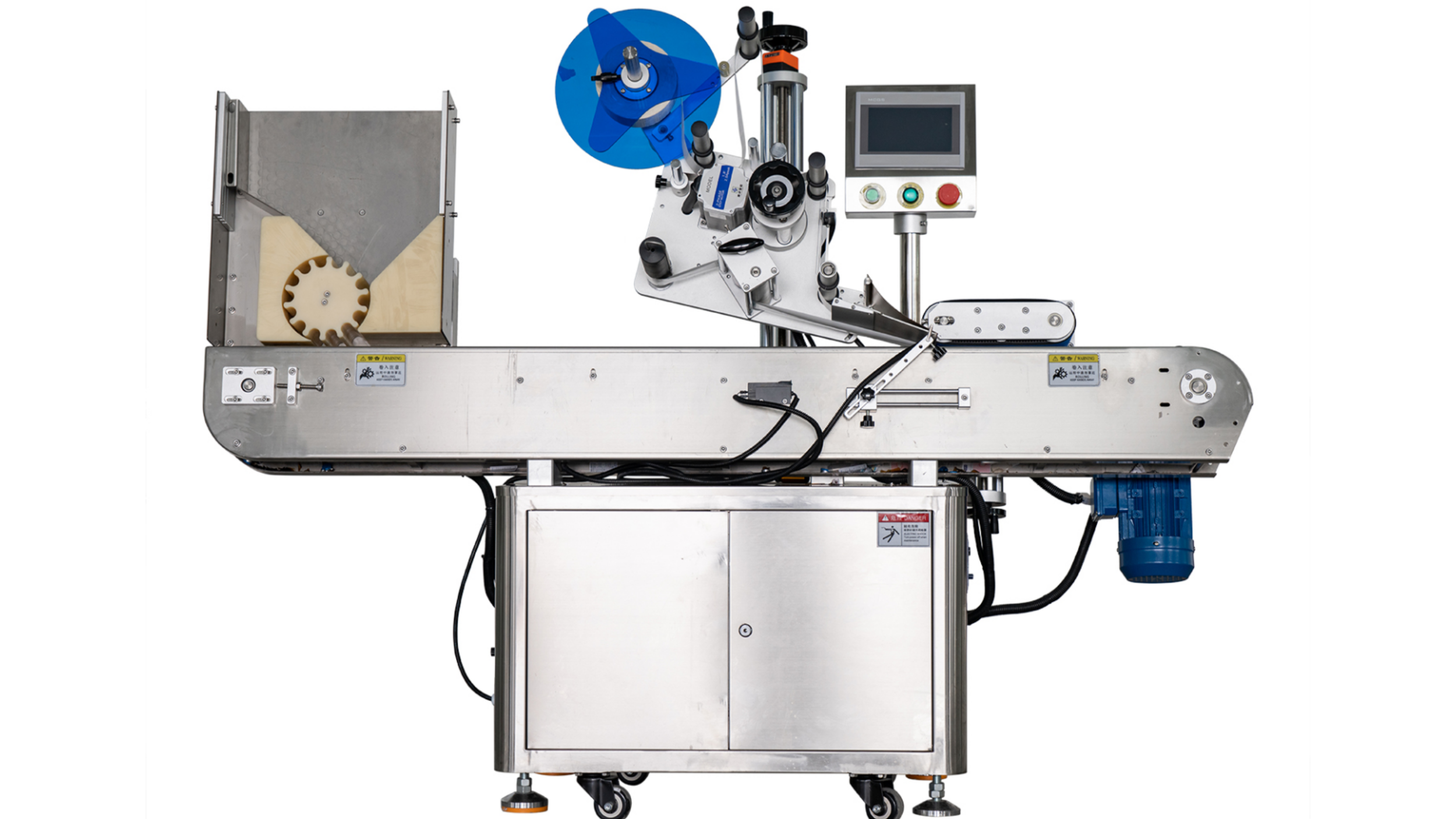 Automatic Horizontal Round Bottle Labeling Machine