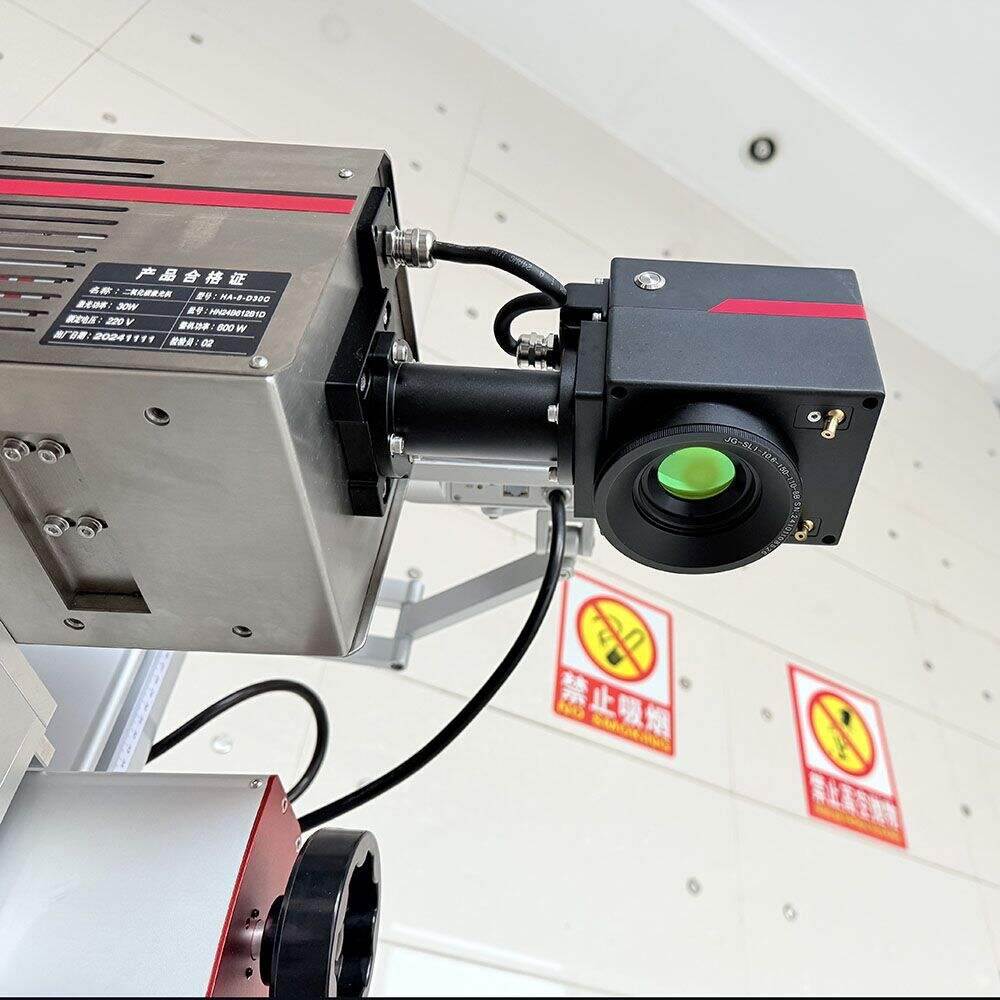 C02 Portativ Aniqlik Metall, Plastik va Tolali Lazerni Belgilash va Chop etish Mashinasi