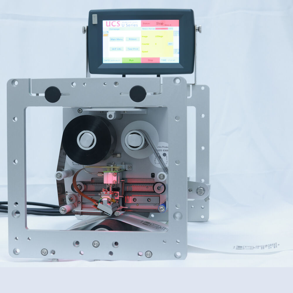 Wide Format UCS U107 TTO Printer Without Cylinder 107mm Printhead Variable QR Code Batch Expiry Coding Equipment