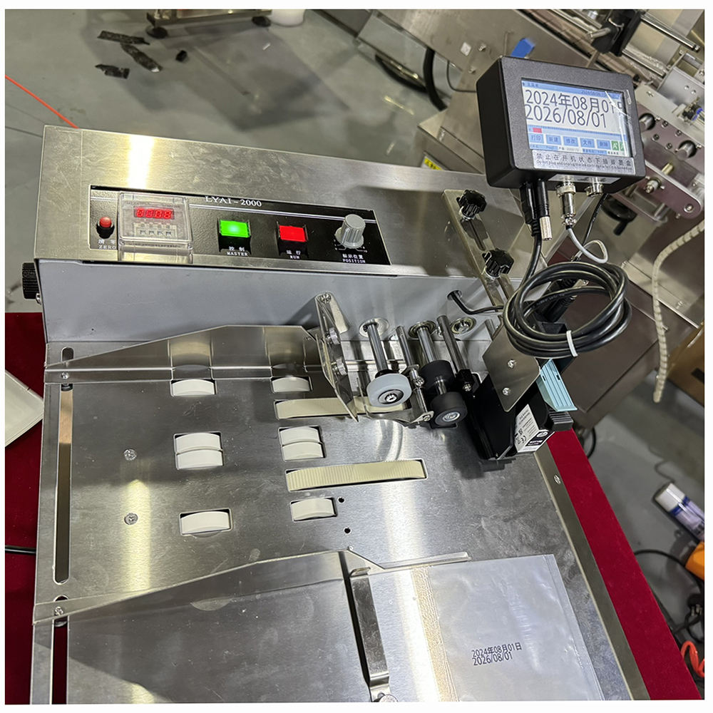 MY-380F Automatic Solid Ink Coding Machine, Industrial Date Printer for Non-Porous Surfaces