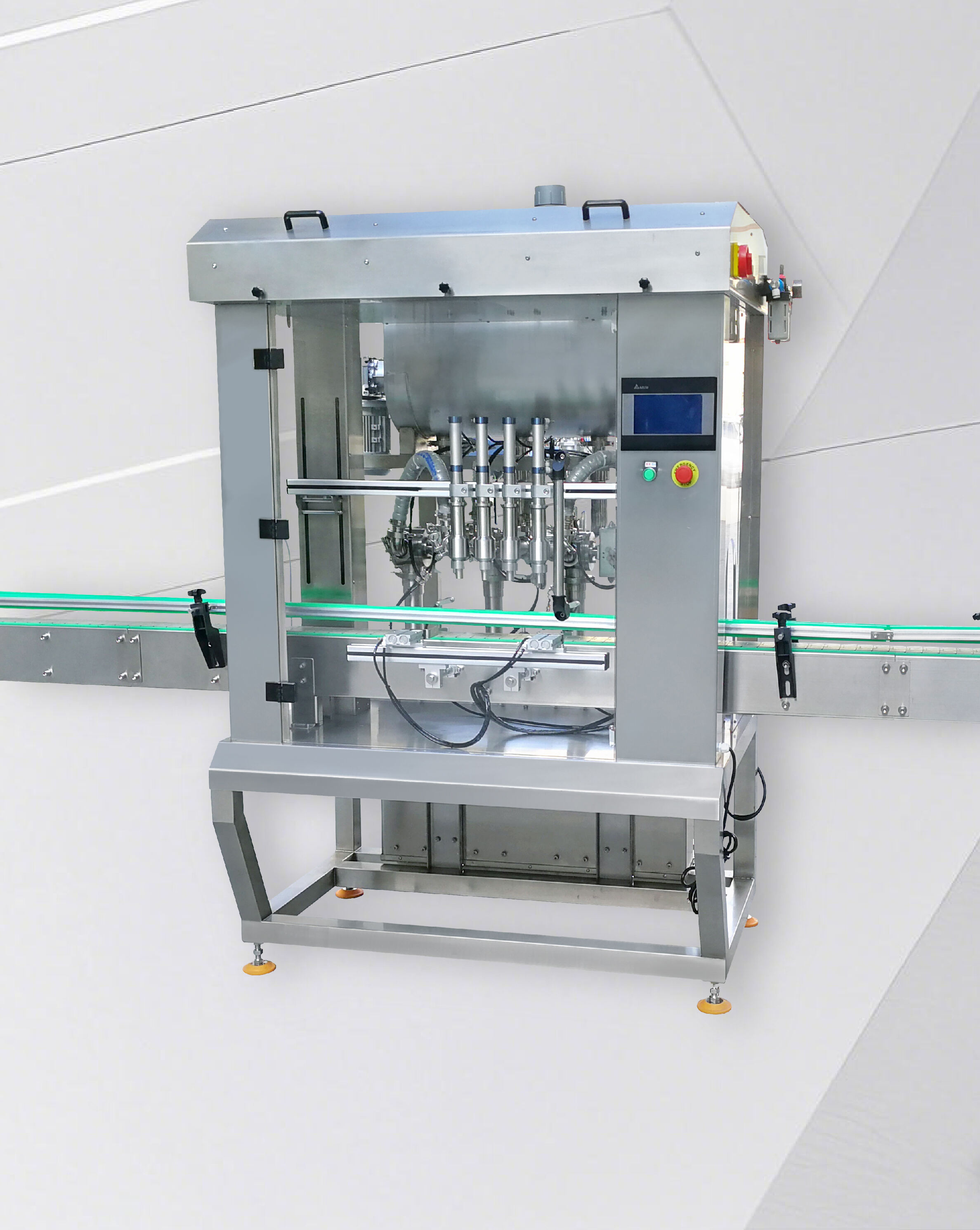 4-Head Servo-driven Sauce Filling Machine