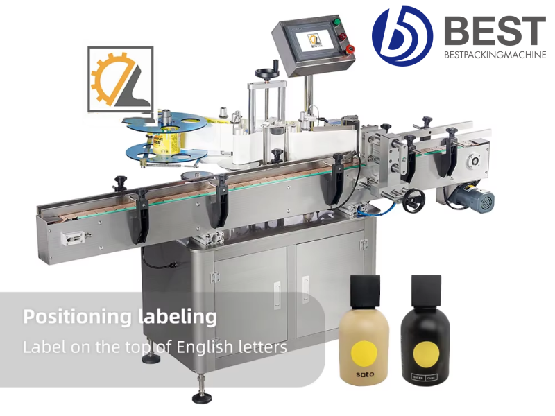 High Speed Automatic Cylindrical Bottle Positioning Labeler: Fast & Accurate