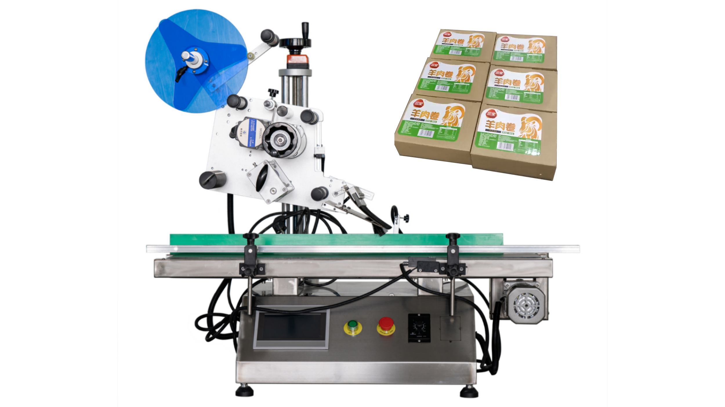 Desktop Top-Surface Labeling Machine