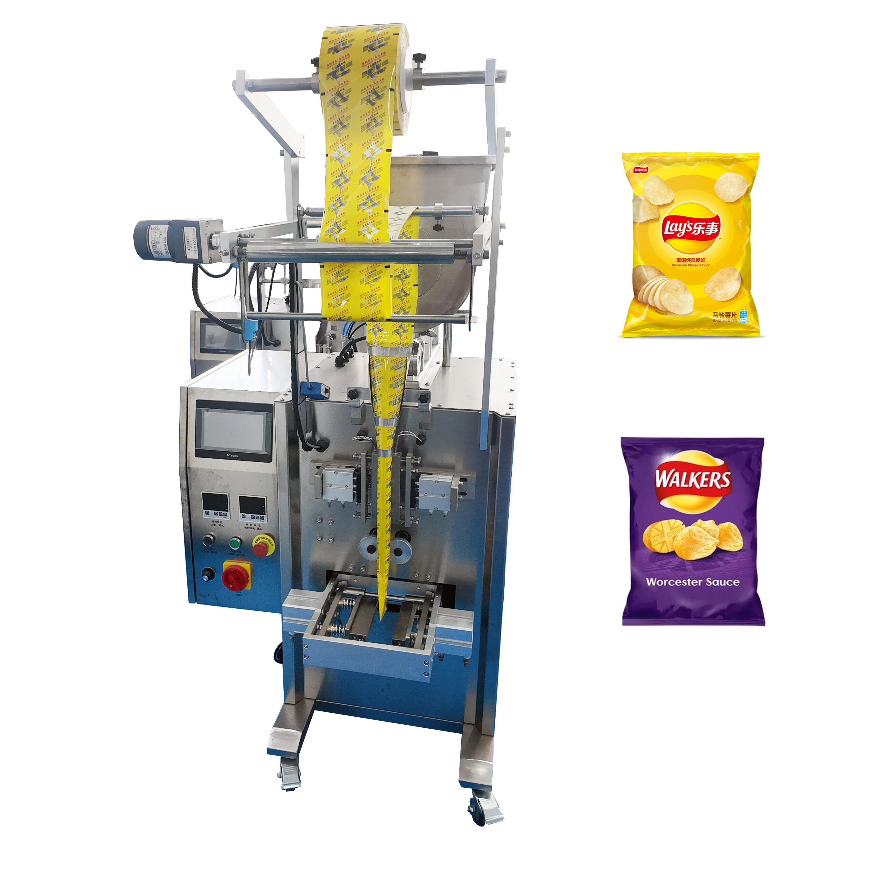 chip packaging filling machine