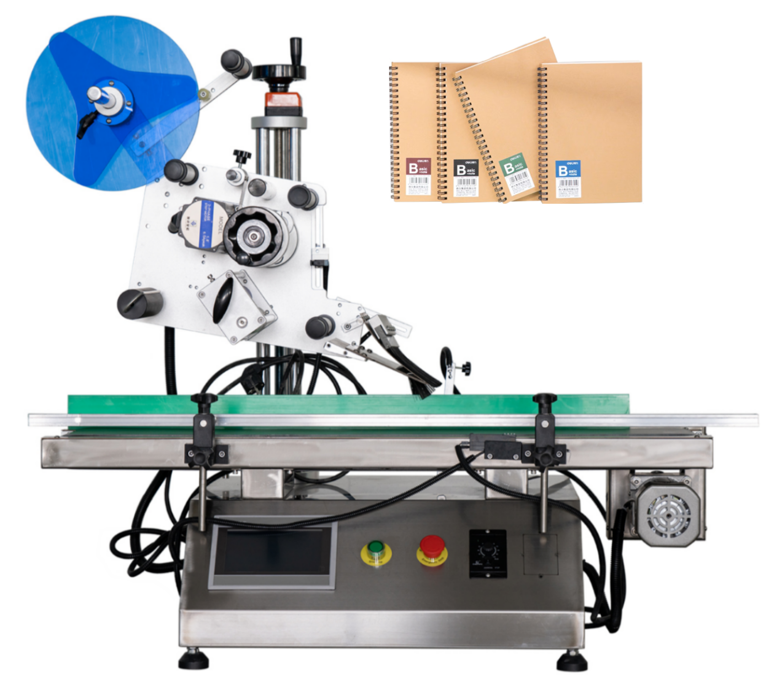 Desktop Labeling Machine for Labeling on Notebooks