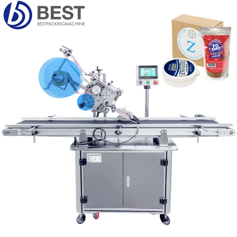 Aplicador Automático de Etiquetas Superior de Alta Precisión – Integrado con Soluciones de Embalaje Extremo a Extremo