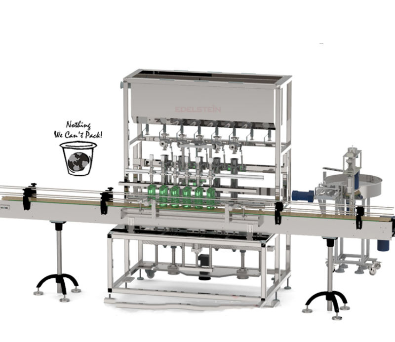 Notre technologie de remplissage par pompe à engrenages 6Station – brevetée et avancée