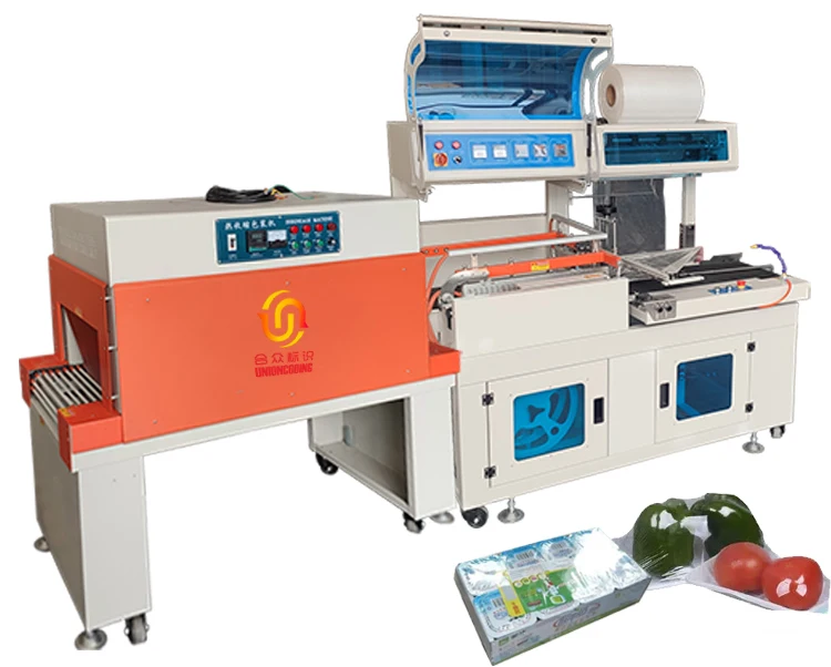 Automatic Shrink Wrapping Machine Soap Box L-sealer Wrap Machine Carton Heat Shrink Wrap Packaging Machine
