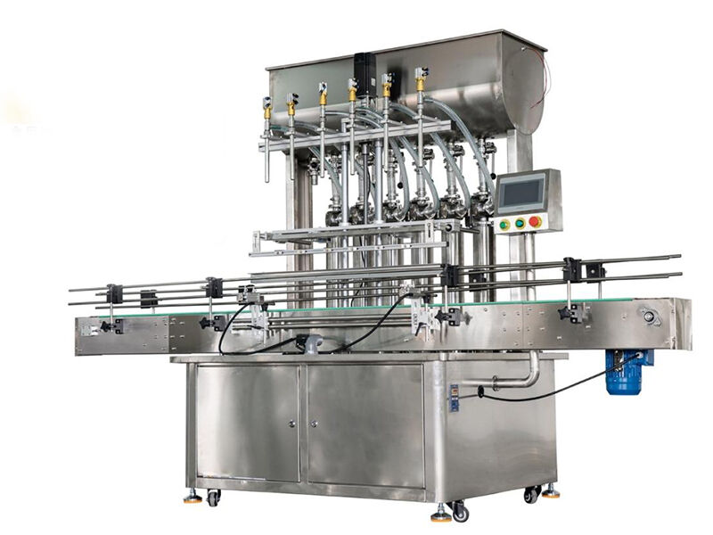 Remplisseuse à piston 4 têtes aux performances fiables : stabilité à long terme garantie