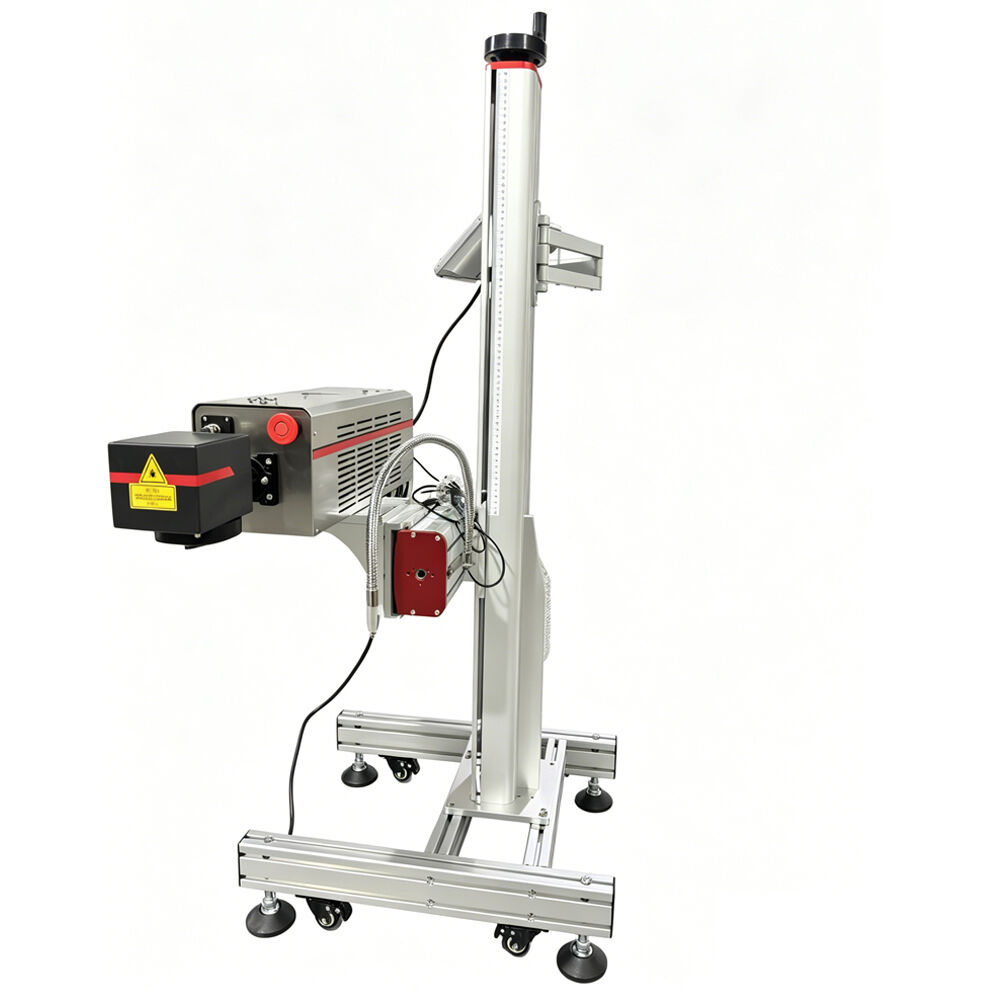 CO2 Laser Coding Machine Ink-Free Permanent Date & Qr Code Marking for Packaging Production Lines