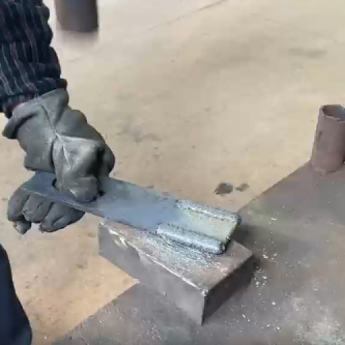 Welding layer firmness and impact resistance testing-1