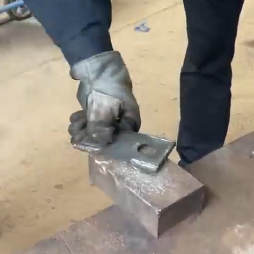 Welding layer firmness and impact resistance testing-3