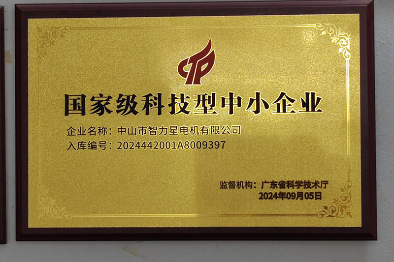 Powerstar Motor Co., Ltd. Recognized as National-Level Science and Technology 