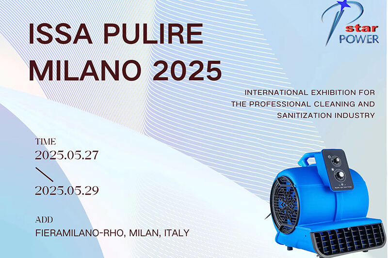 Powerstar Motor Manufacturing Co., Ltd. will attend the ISSA PULIREMILANO 2025 exhibition in Italy！