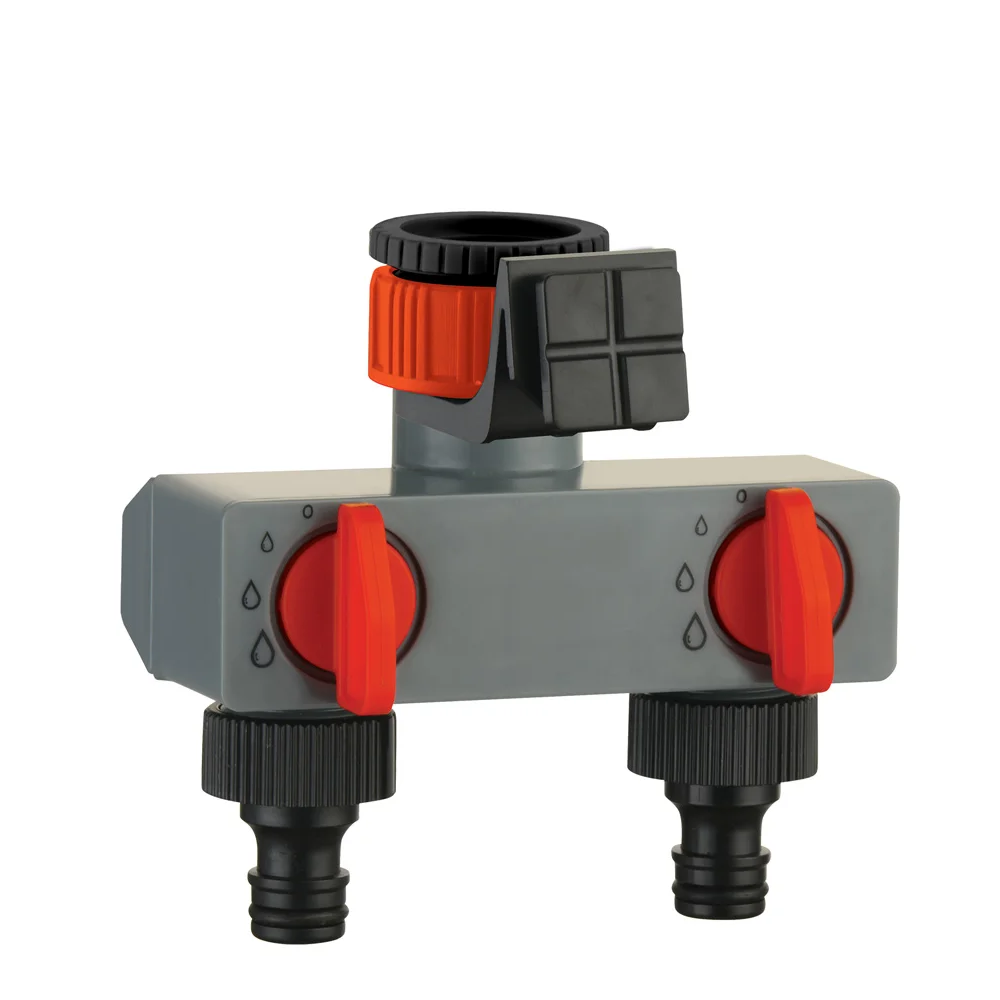 manifold à 2 ports avec vannes de coupure (YL-27217)