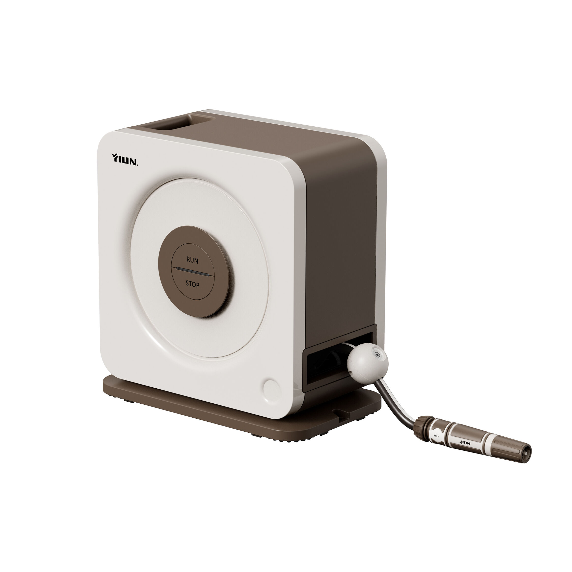 Rebobinador de manguera eléctrico de suelo (20M) (YL25620)