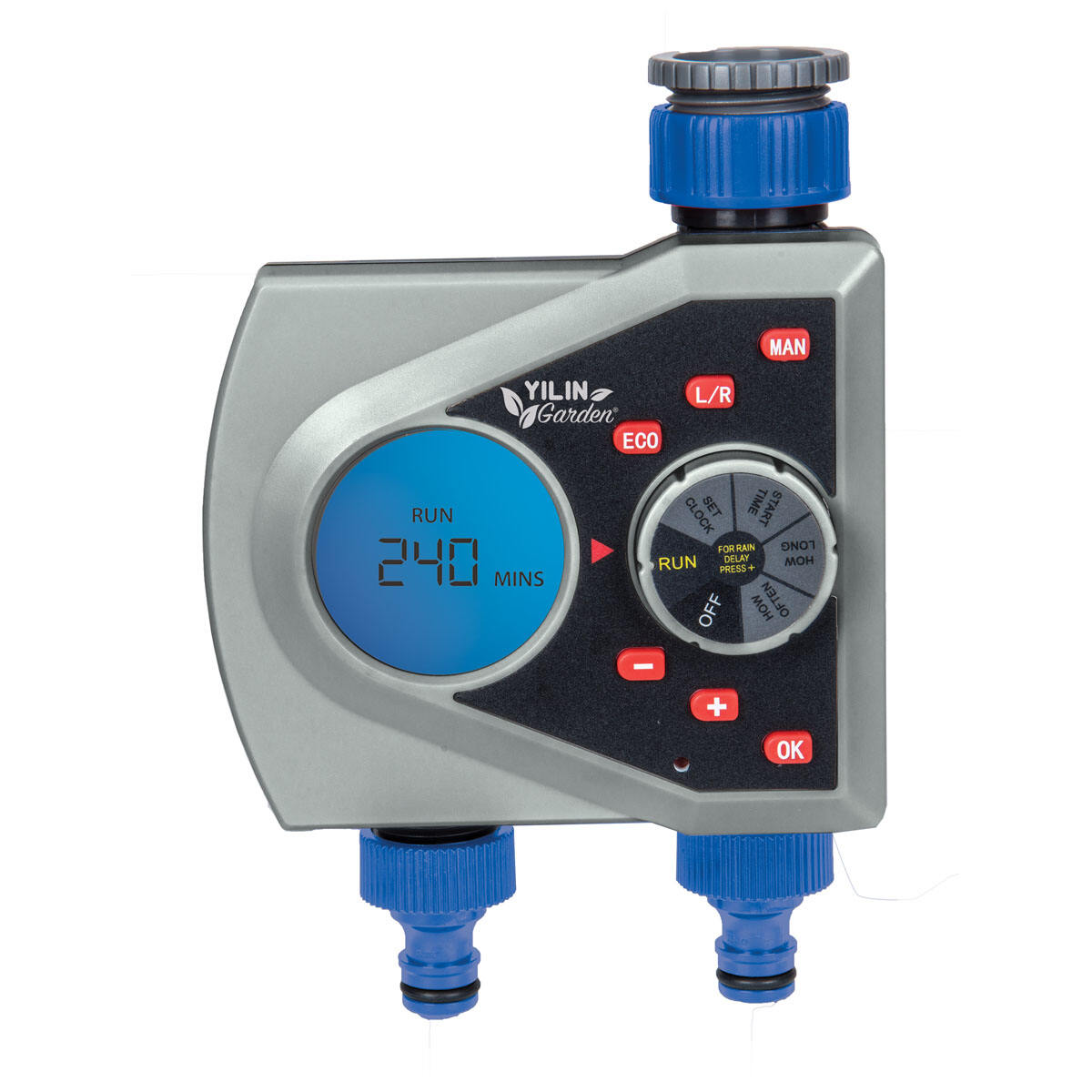 Minuterie Électronique Numérique pour Eau à Deux Ports (YL21076)