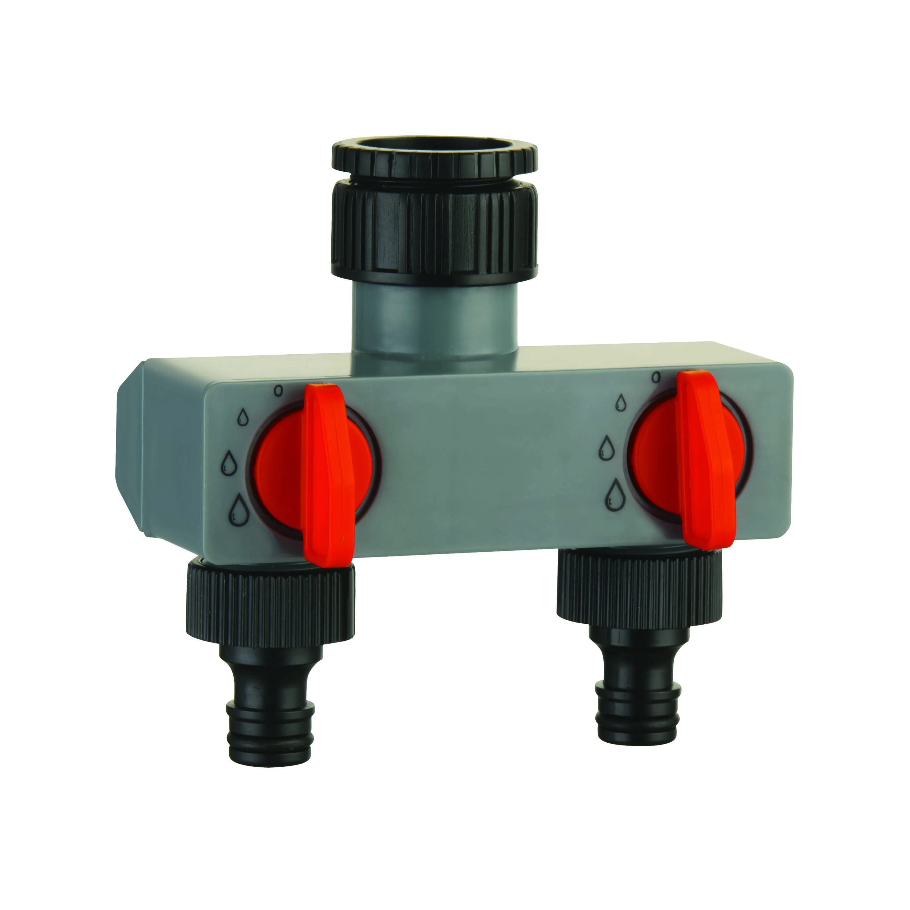 manifold à 2 ports avec vannes de coupure (YL-27211)