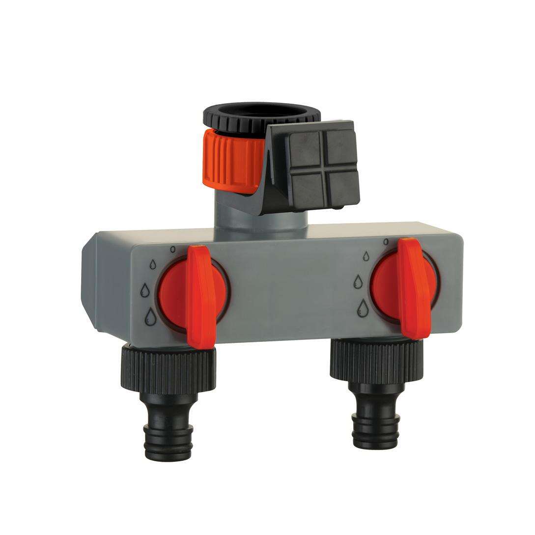 manifold à 2 ports avec vannes de coupure (YL27217)
