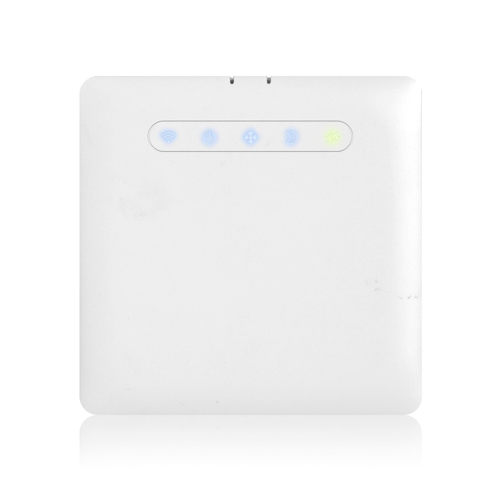 WiFi chytrý termostat pre radiátory s pilotným vodičom, podpora monitorovania spotreby elektrickej energie cez aplikáciu Ecowatt, diaľkové ovládanie, kompatibilný s Alexa a Google Home
