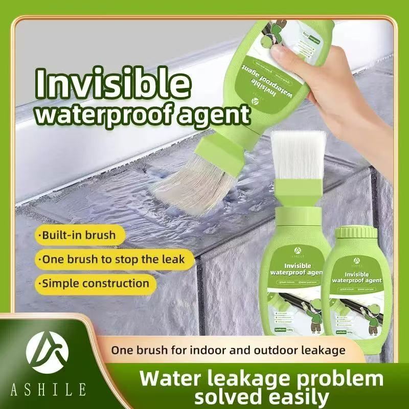 Näkymätön vesitiivis aine