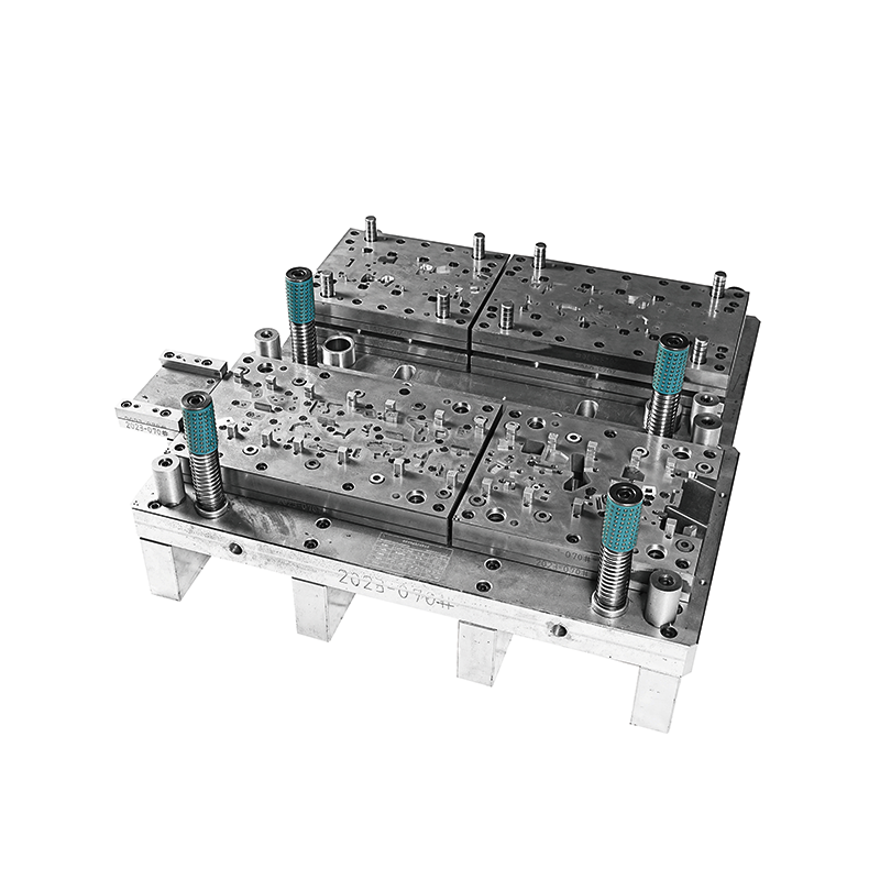 Automobile high-precision continuous stamping die