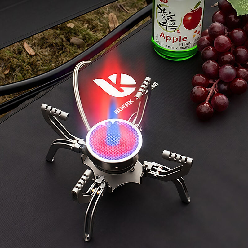 8.6by17.1cm infrared light wave outdoor stove foldable burner