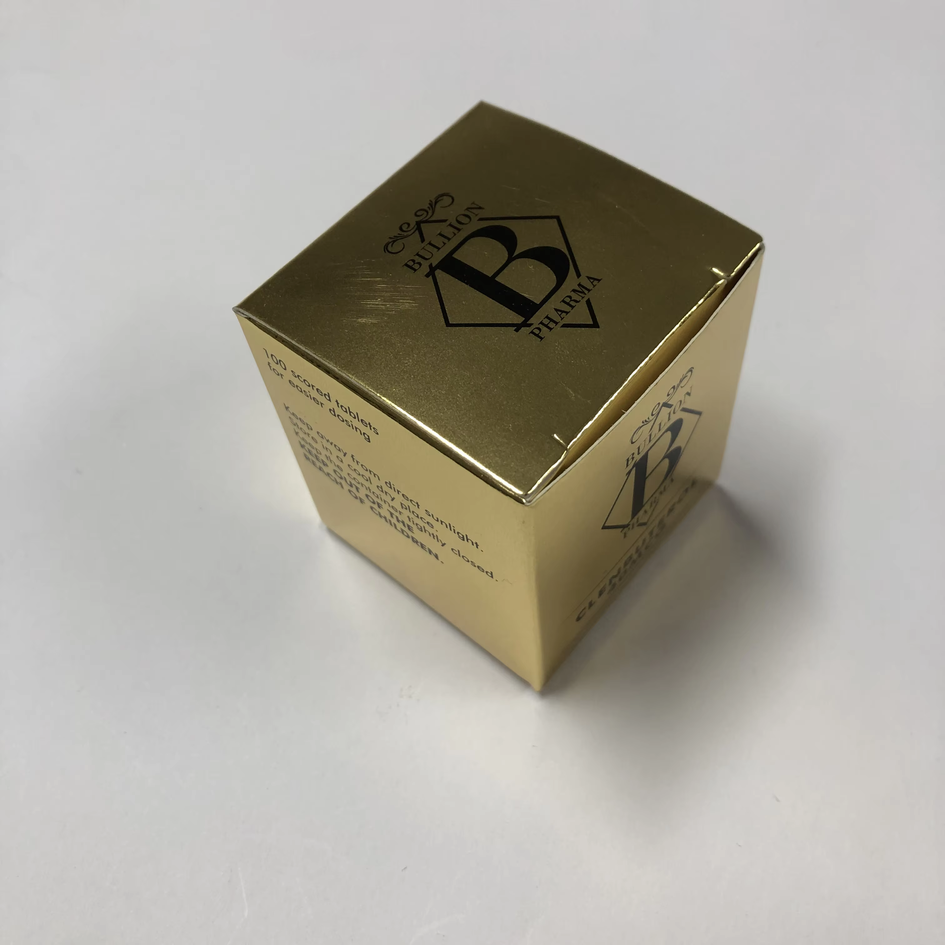 Custom Luxury Pharmaceutical Boxes Packaging Single 2ml 3ml 5ml 10ml Peptides Vial Packaging Box for Pharmaceutical Peptide Vial