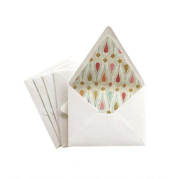 Customize Brand Name Pocket Envelope Gift Envelope With Card Logo Sleeve Foil Finish Paper Wallet Envelopes details