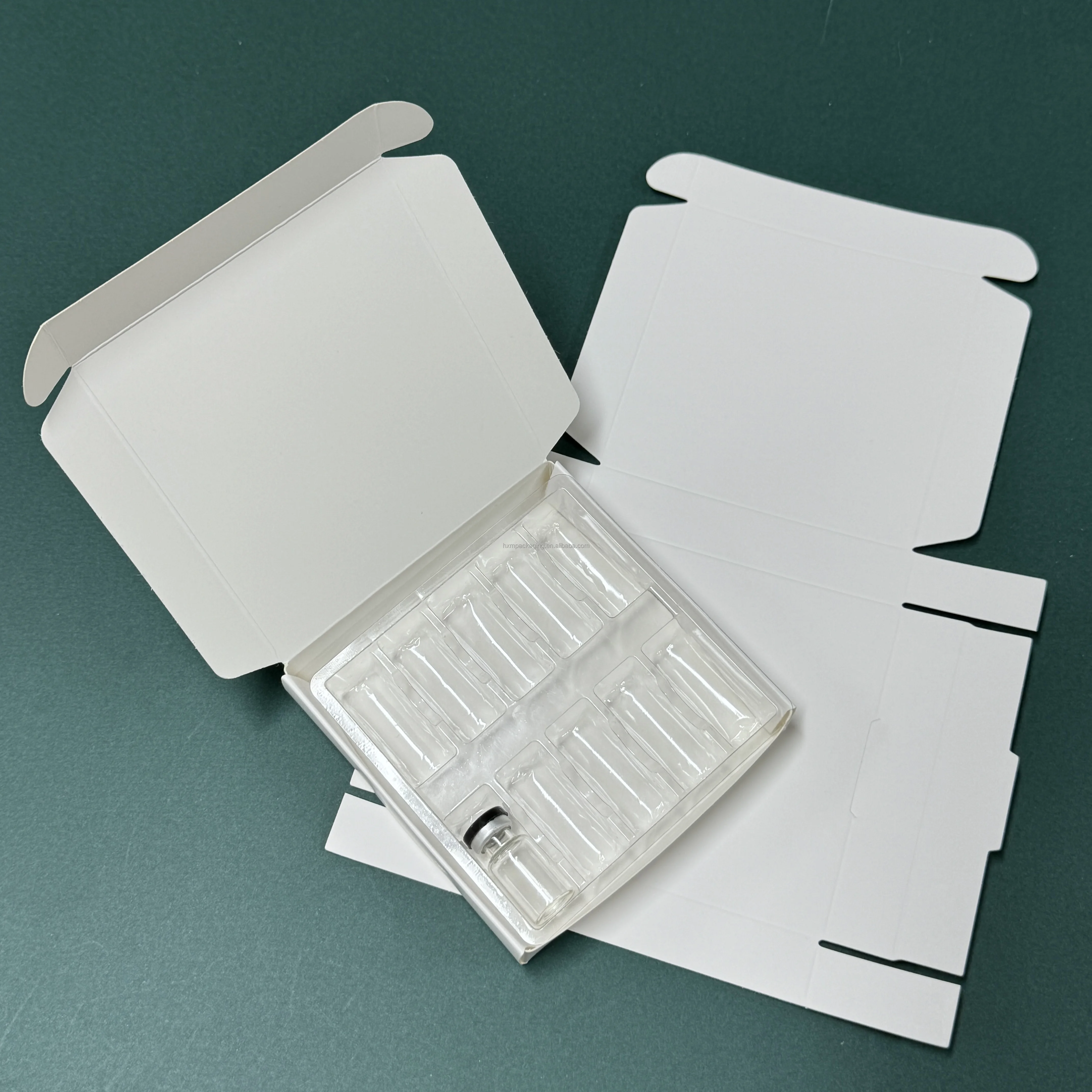 product custom printing bacwater 10ml vial packaging label and box injecta bletest c 250mg hologram box with label-1