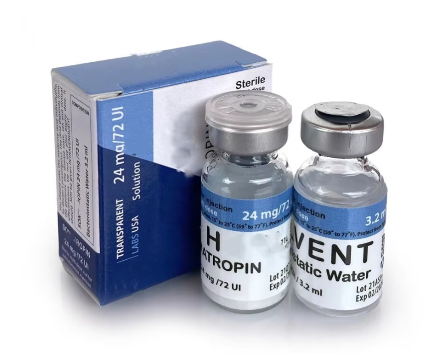 product custom logo standard size 10ml vial label and boxes boto xpepti white glossy hologram box-0